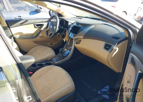 2013 Hyundai Elantra Gls/Limited из США, поврежденный, VIN 5NPDH4AEXDH215986